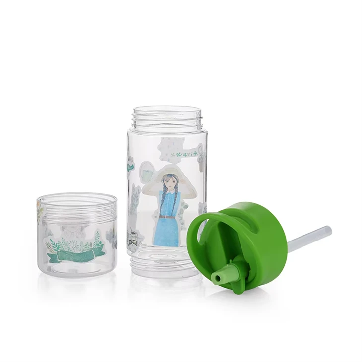 Water Bottle With Storage Box For Snacks